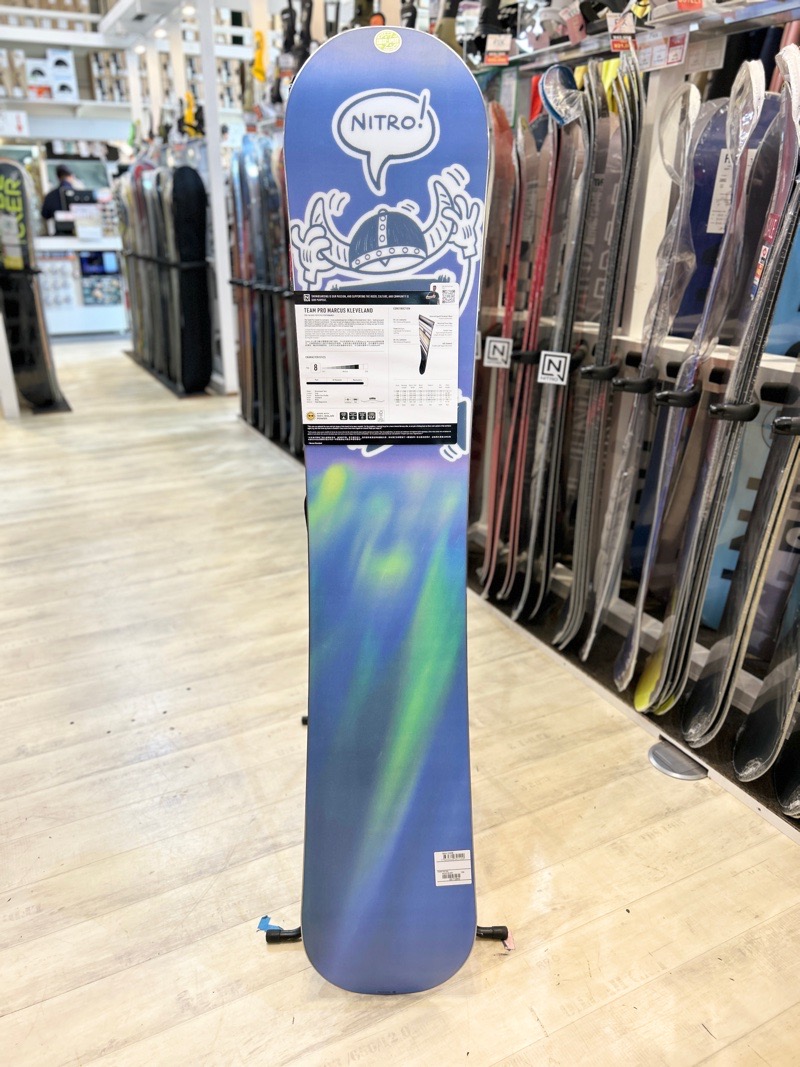 即納】メンズ スノーボード 板 152cm NITRO TEAM PRO MK ナイトロ