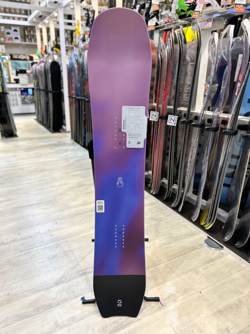 即納】メンズ スノーボード 板 154cm Bataleon WHATEVER バタレオン