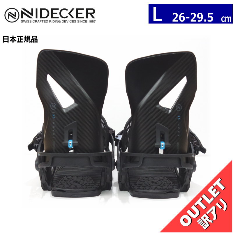 ラスト1点】 【OUTLET】 23-24 NIDECKER KAON-CX カラー:BLACK L