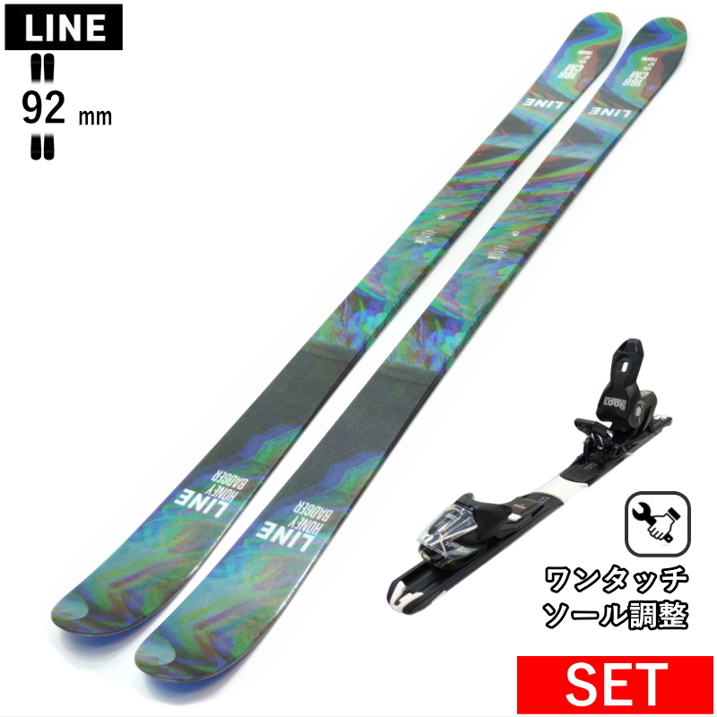 LINE HONEY BADGER+XPRESS 10 GW ワンタッチ調整ビンディング付 型落ち