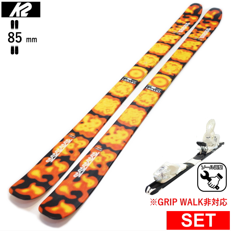 K2 K2 OMEN 85+XPRESS 10 ワンタッチ調整ビンディング付 25モデル