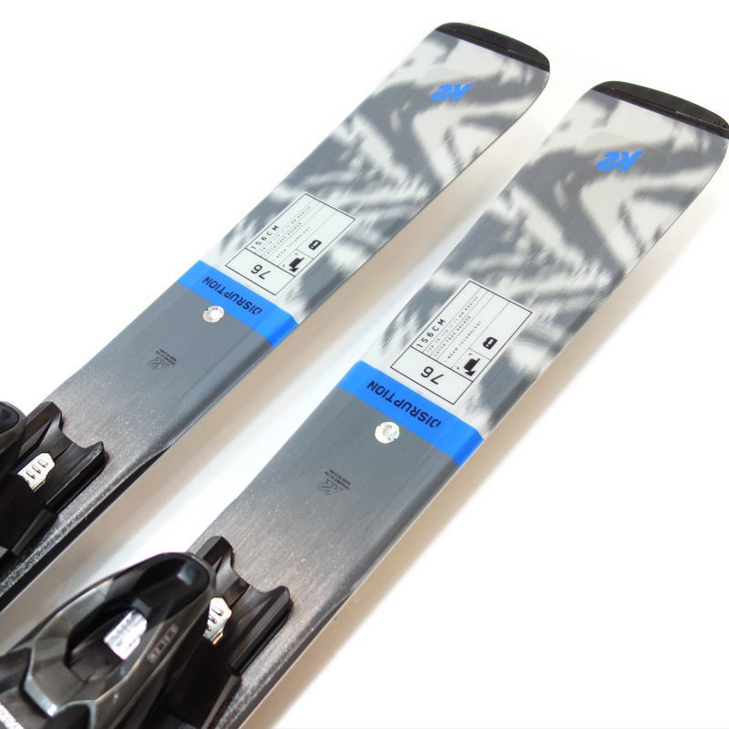 K2 K2 DISRUPTION 76+M2 10 QUIKCLIK 25モデル スキー板セット