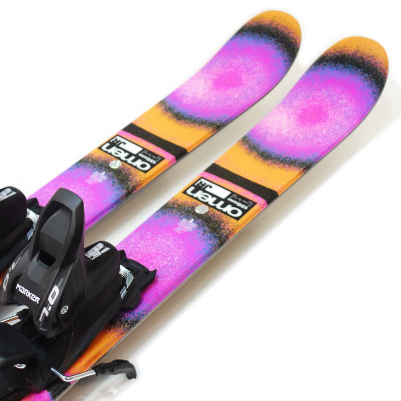 K2 K2 OMEN JR+FDT 7.0 25モデル ジュニアスキーセット ツインチップ