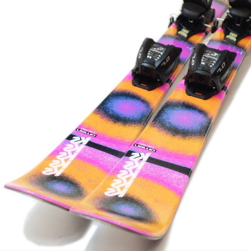 K2 K2 OMEN JR+FDT 7.0 25モデル ジュニアスキーセット ツインチップ