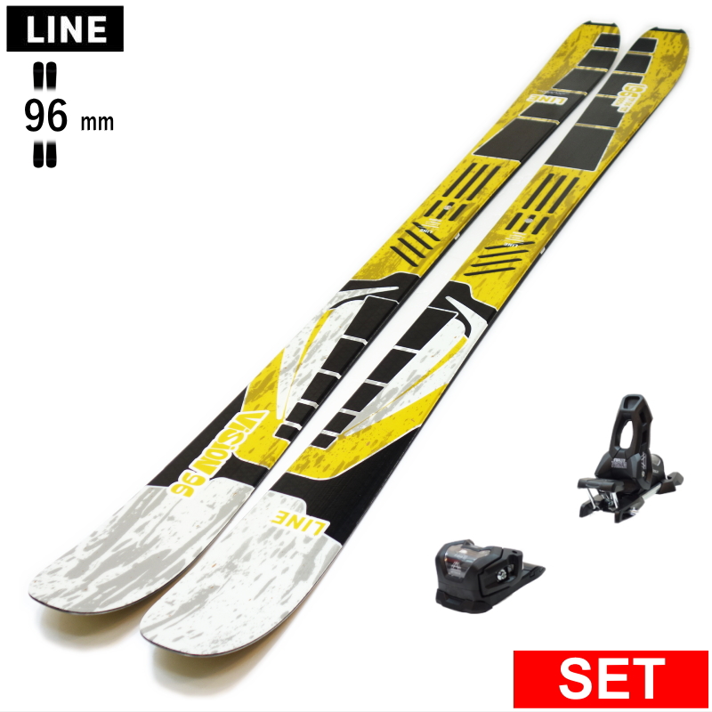 センター幅96mm 160cm|166cm|172cm|178cm]LINE VISION 96+ATTACK 11LYT