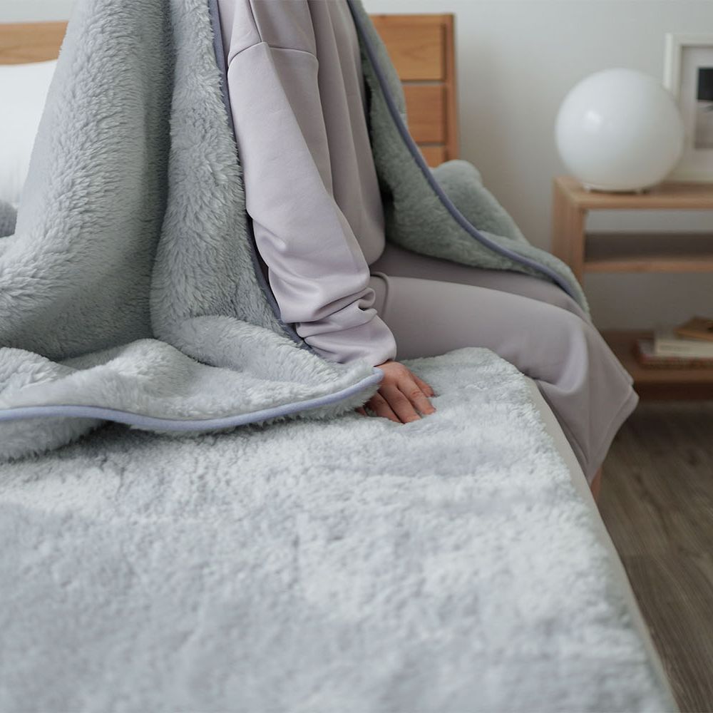 ロマンス小杉 毛布 暖かい 厚手 シングル ブランケット 日本製