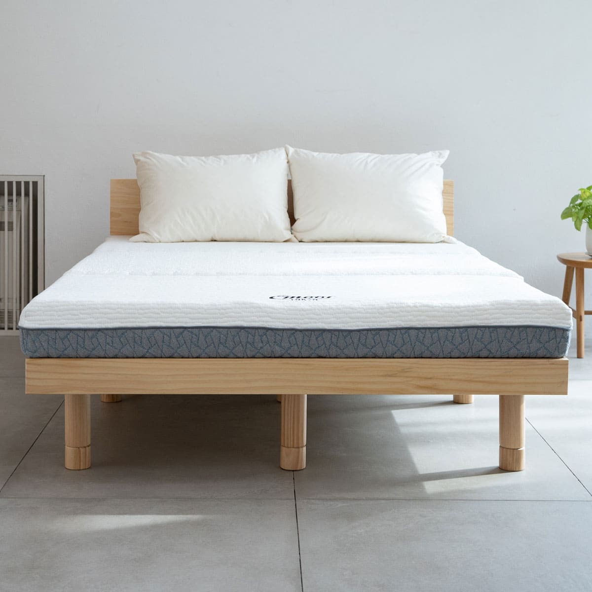 EMOOR（エムール） 三つ折り 折りたたみ マットレス セミシングル