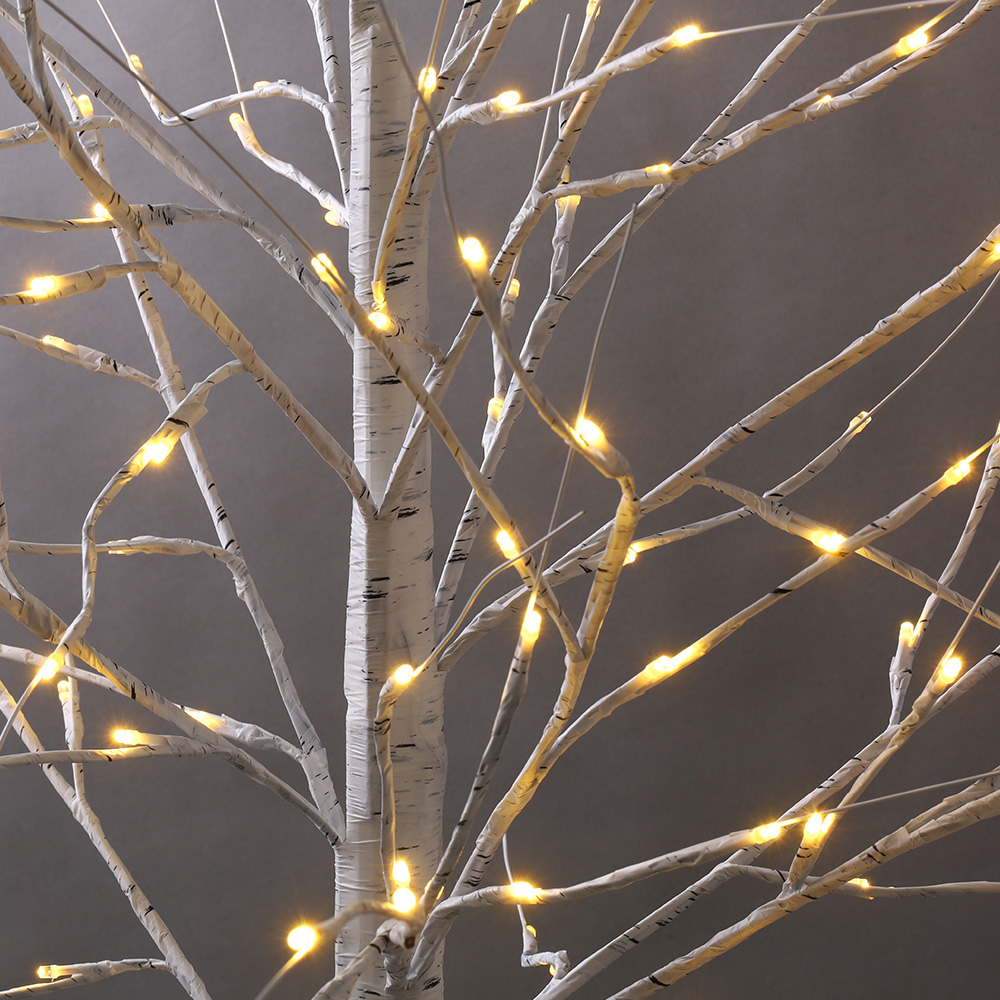 クリスマスツリー LED おしゃれ ブランチツリー 白樺 ツリー 180cm