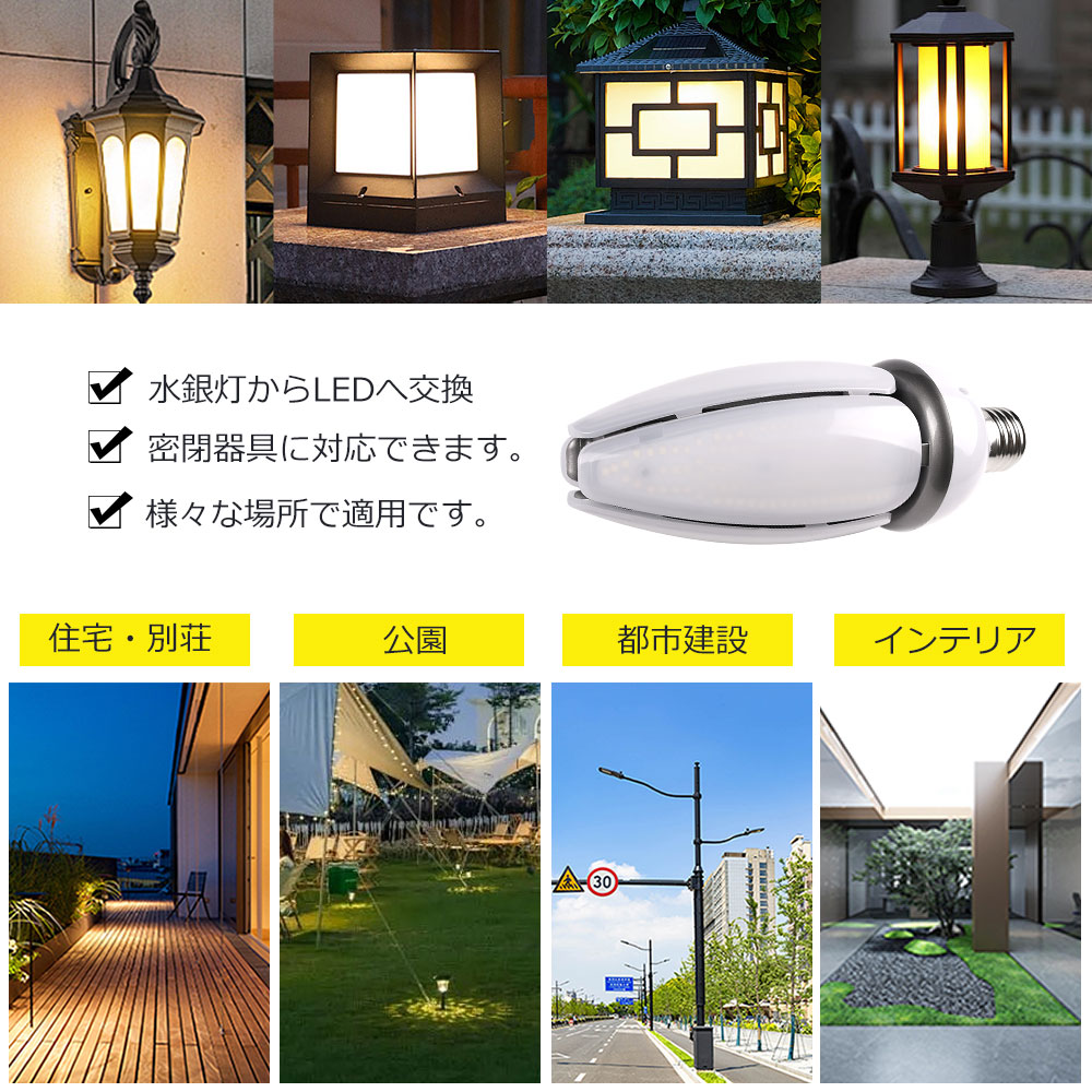 LEDコーンライト 消費電力 60w LEDダウンライト コーン型水銀灯ランプ