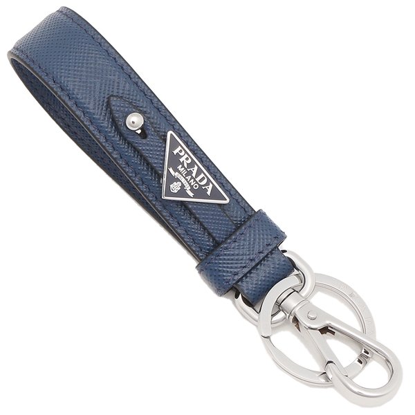 PRADA（プラダ） キーリング キーホルダー ストラップ サフィアーノ