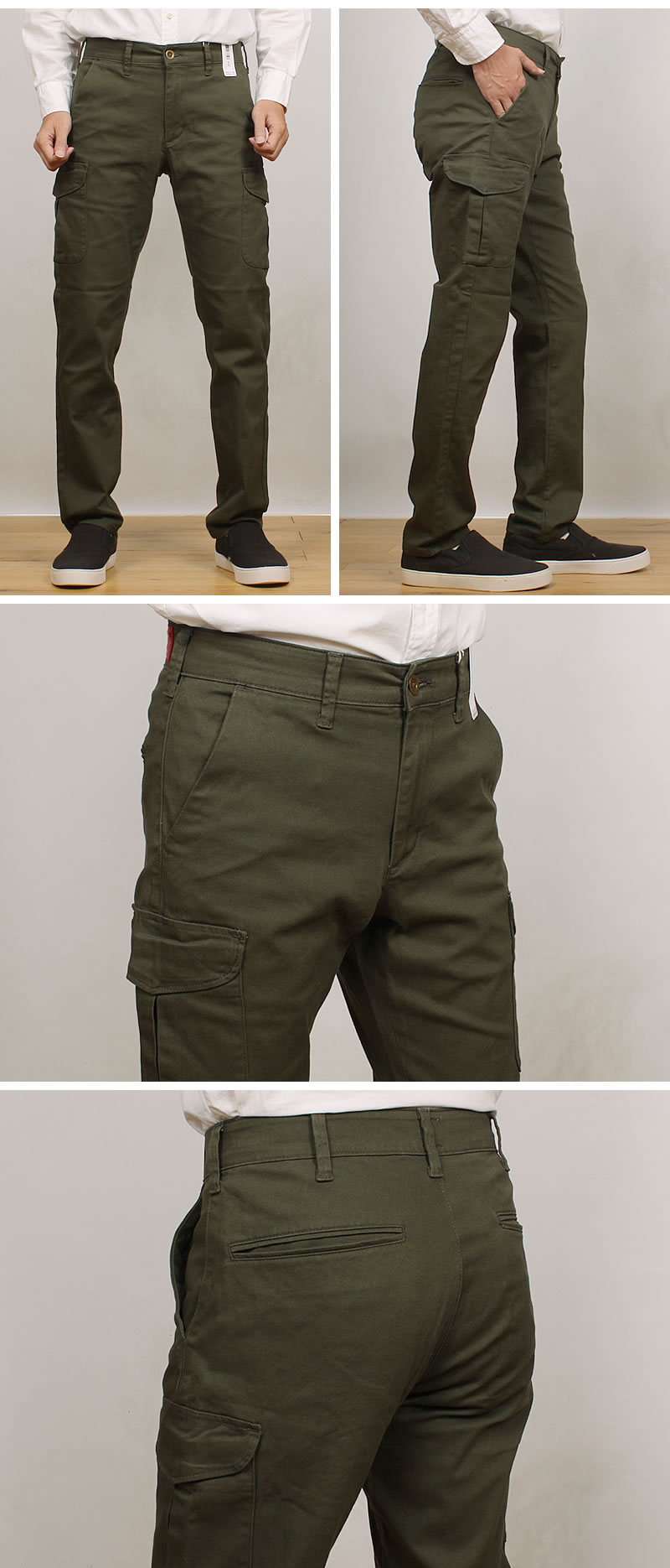 EDWIN（エドウィン） Z スリム カーゴ メンズ ストレッチ エドウイン