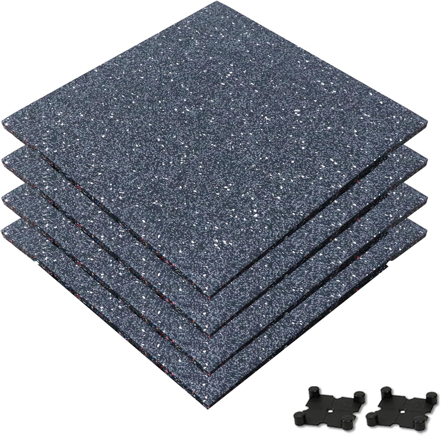 ゴムマット ラバーマット ジム マット トレーニング 4枚 連結パーツ