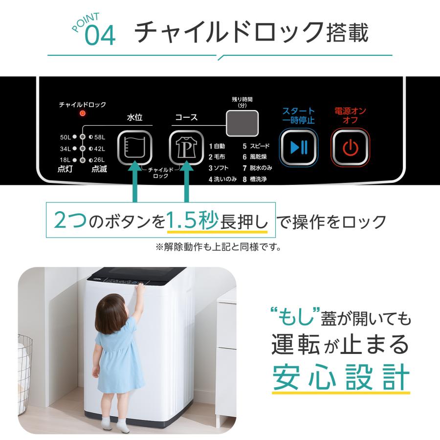 全自動洗濯機 7kg 縦型洗濯機 風乾燥機能付き 自動投入 絡み防止機能