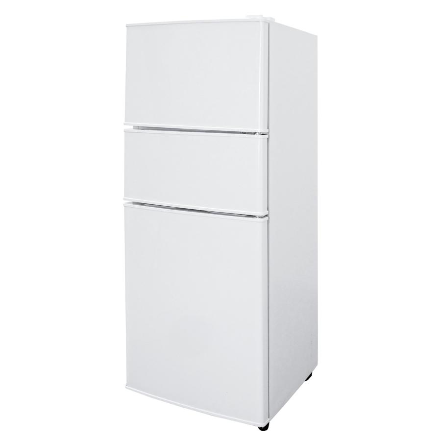 ONE STEP 冷蔵庫 75L 3ドア チルド冷凍室小型冷蔵庫 上段冷凍庫 家庭用