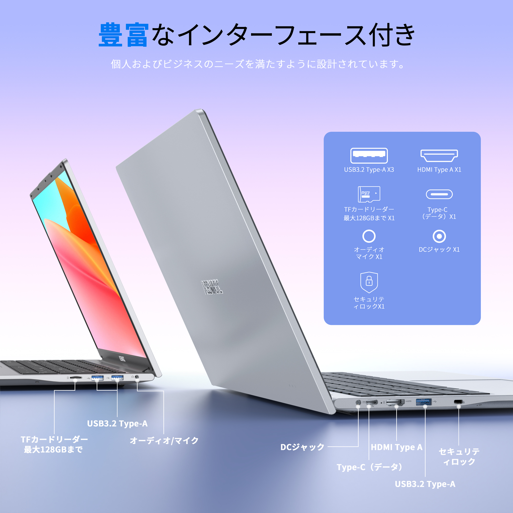 新品 ノートパソコン ノートPC AMD Ryzen 4300U 4C/4T 16GB DDR4(64GB