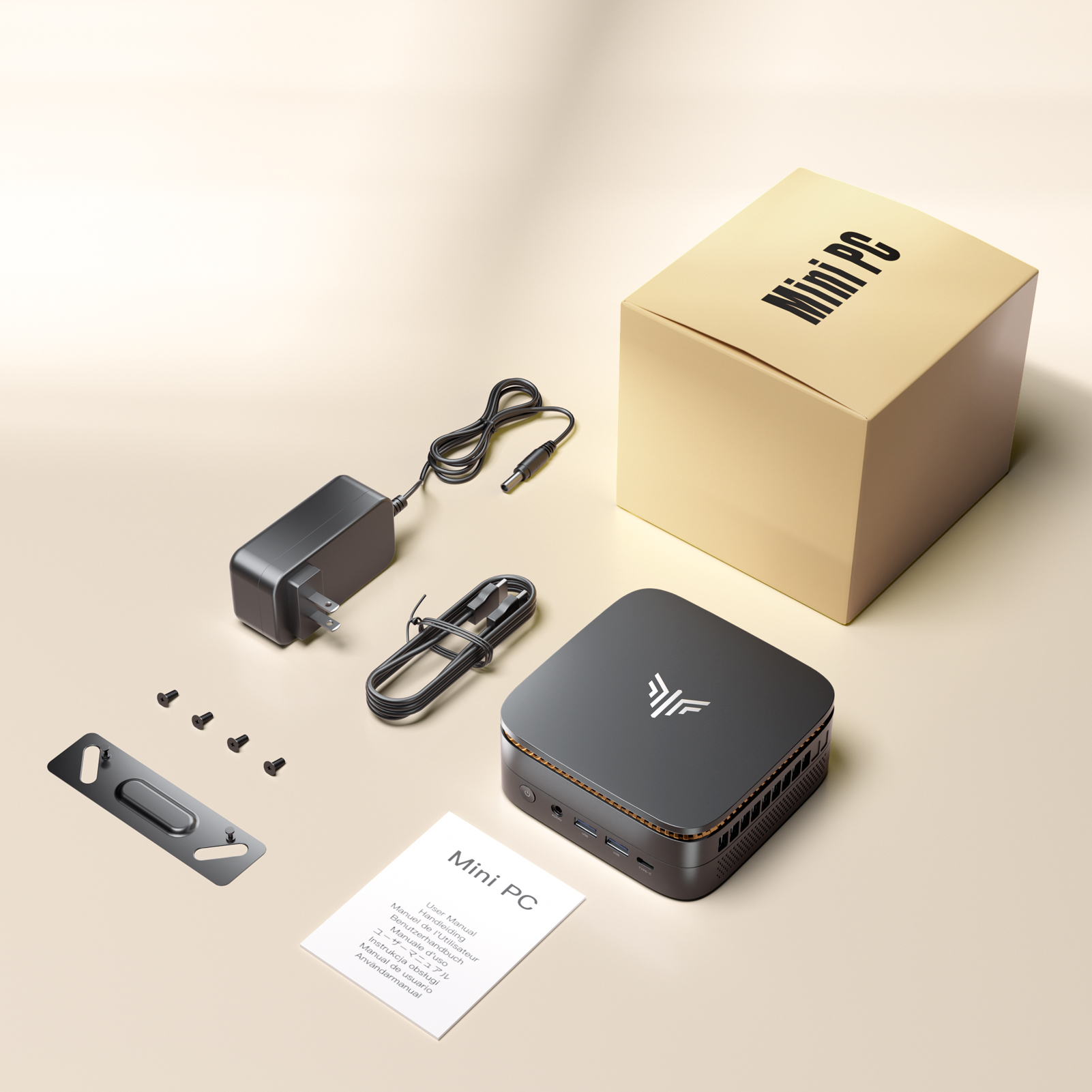 NIPOGI mini pc Ryzen 4300U 動作より安定 4C/4T 最大3.5GHz Win11 Pro