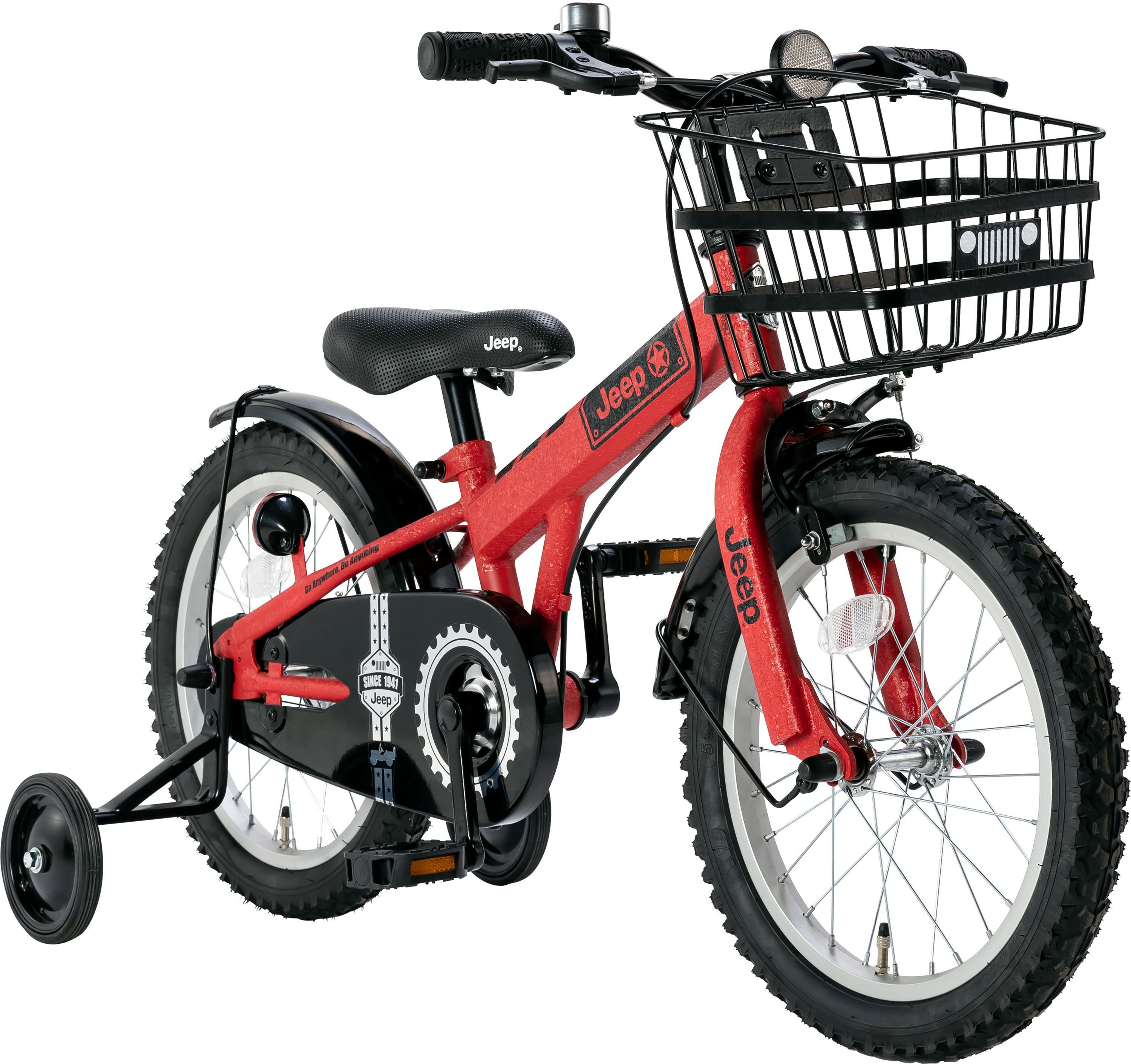 Jeep（ジープ） 本州 送料無料 18インチ 補助輪 カゴ 子ども キッズ