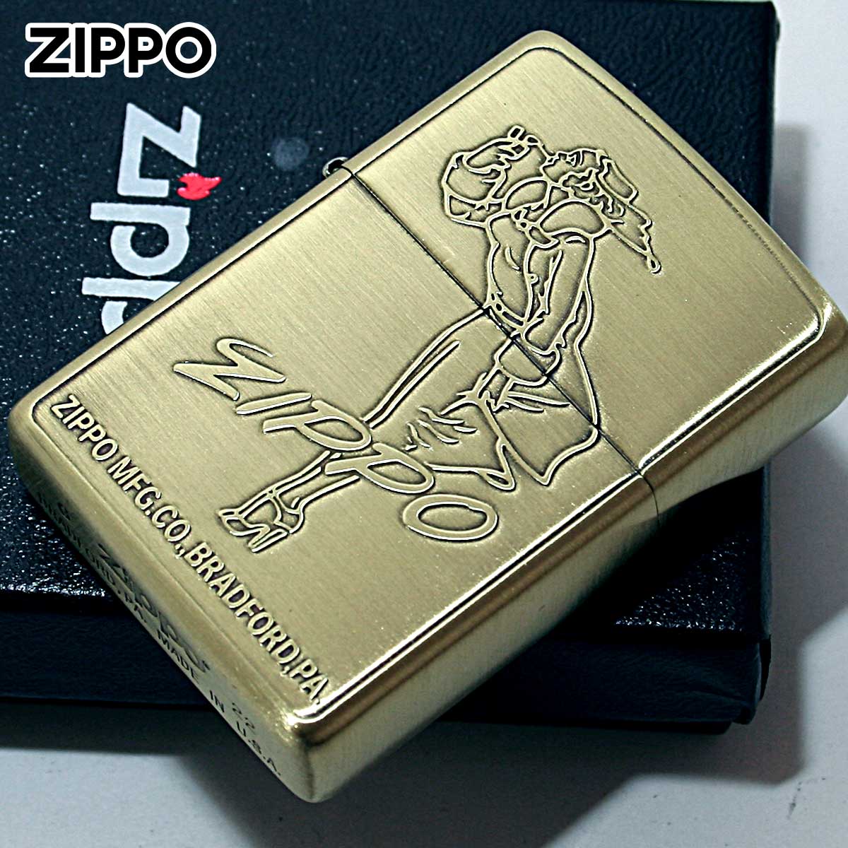 ZIPPO（ジッポー） ジッポライター ウインディ ガール レトロ ブラス
