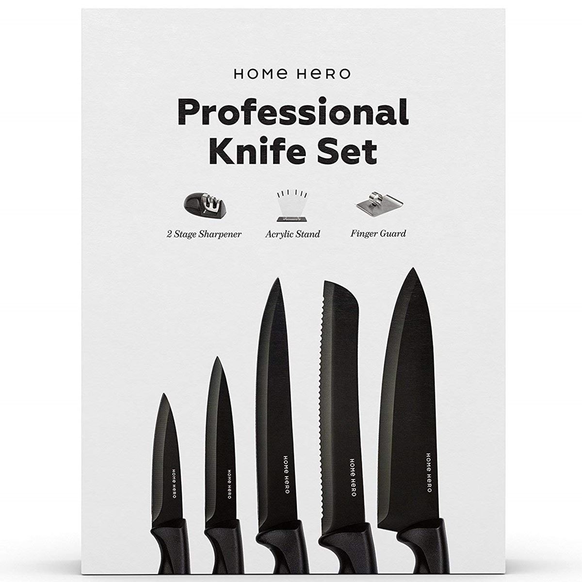 キッチンナイフセット 包丁セット 7点セット スタンド付 シャープナー