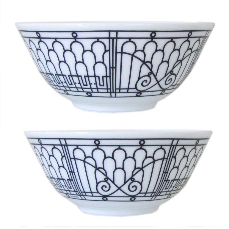 HERMES（エルメス） ライスボウル ペア Hデコ H DECO アッシュデコ