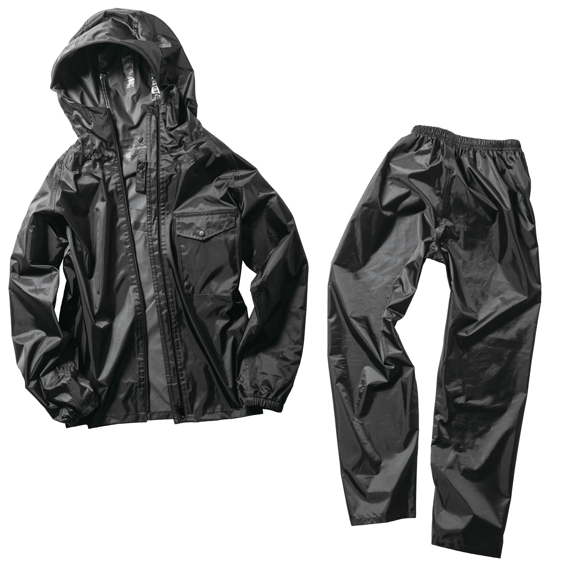 レインウェア 上下セット ゴルフ 回転フード レインコート 自転車 防水