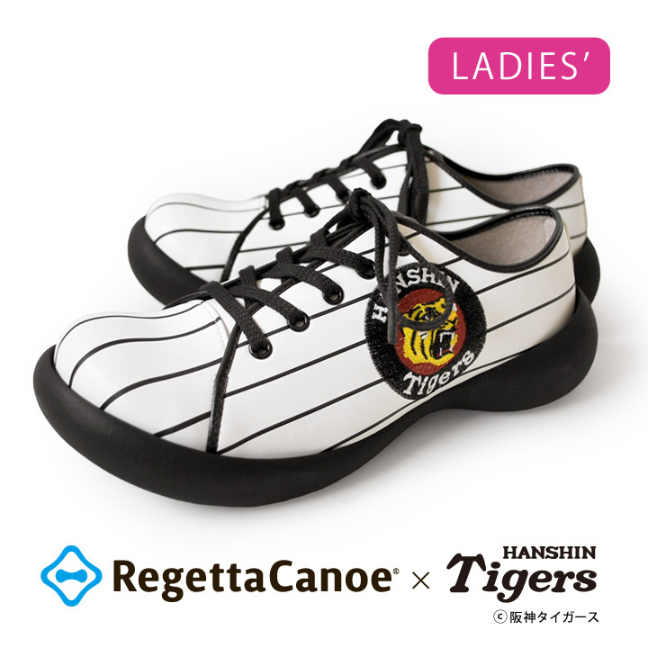 阪神タイガース リゲッタカヌー コラボ シューズ レディース HT-1004