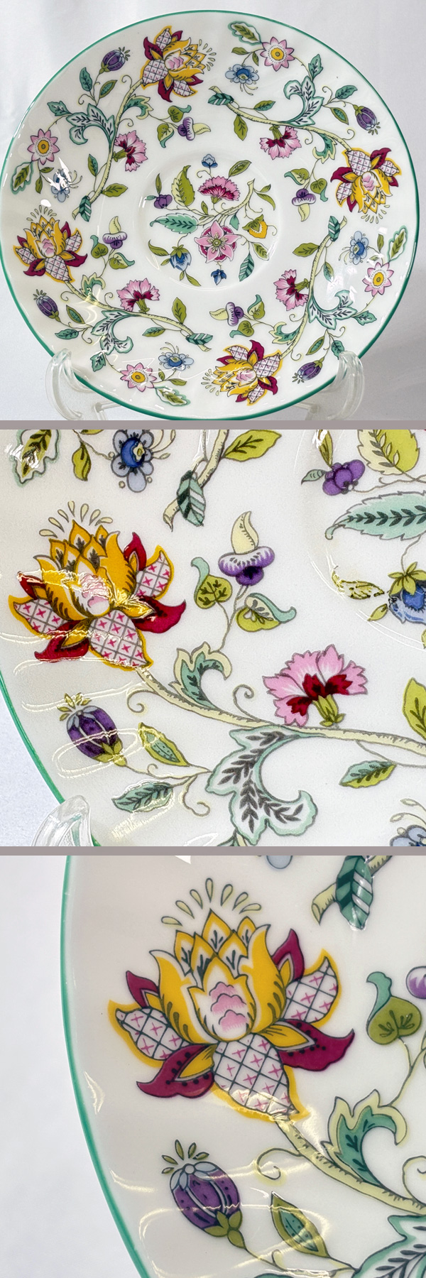 MINTON（ミントン） ハドンホール ペアカップ＆ソーサー 花柄 HADDON