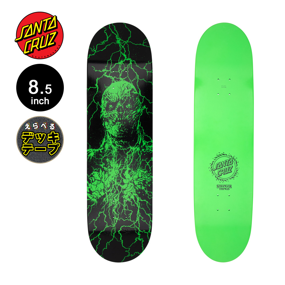 SANTA CRUZ（サンタクルーズ） スケボー デッキ 8.5 STRANGER THINGS