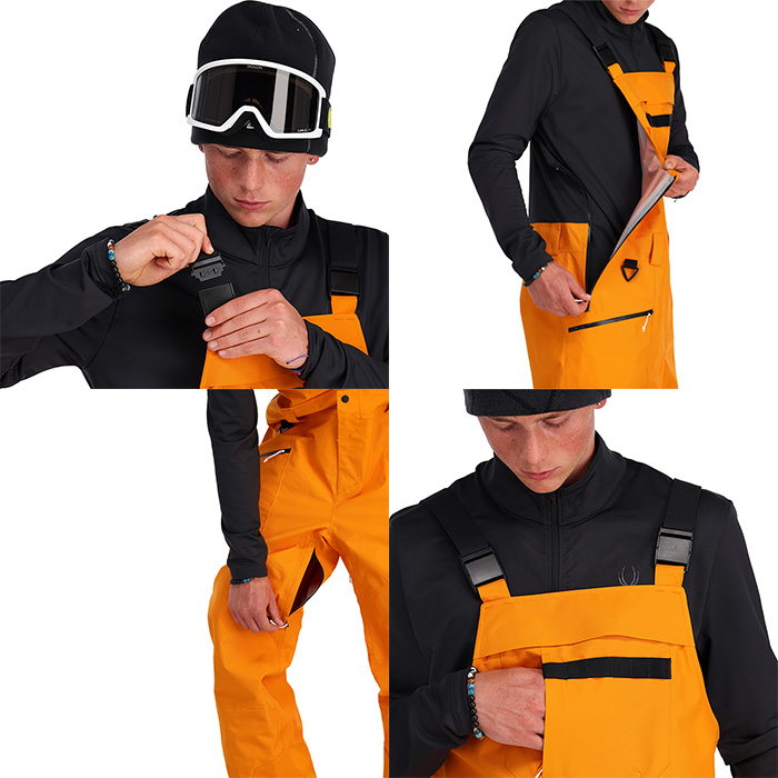スパイダー SPYDER スノーウェア SANCTION SHELL BIB PANT 22-23