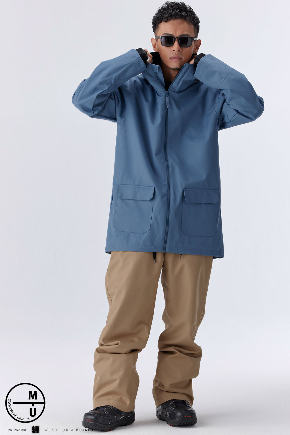 リアリズム スノーボード ウェア メンズ レディース 上下 セット