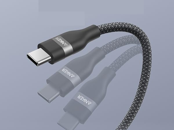 Anker（アンカー） Anker USB-C & USB-A ケーブル (高耐久ナイロン