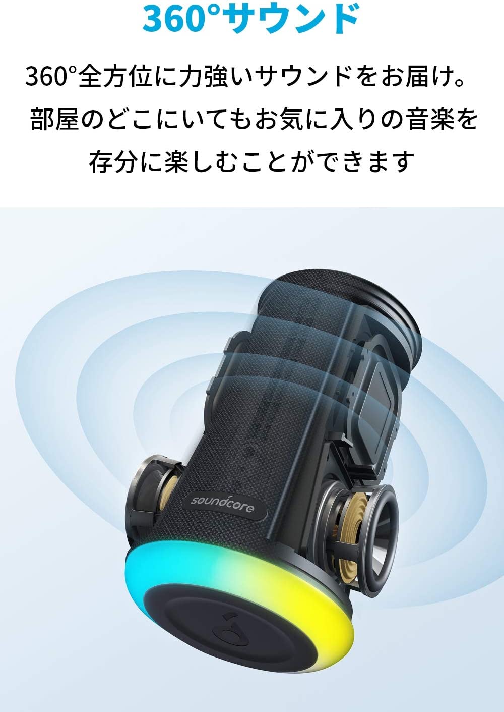 Soundcore（Anker） 【第2世代】 Anker Soundcore Flare Mini