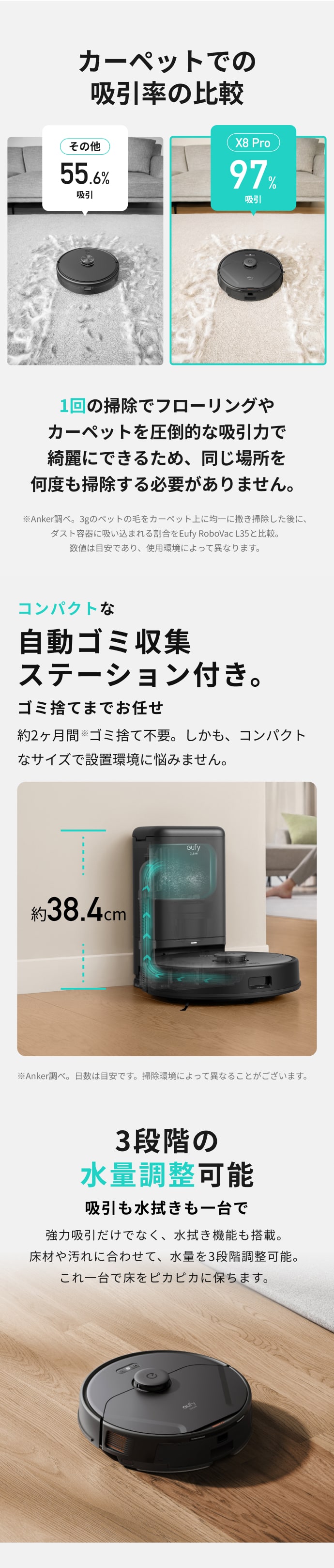 Eufy（Anker） ロボット掃除機 Anker Eufy Clean (ユーフィクリーン