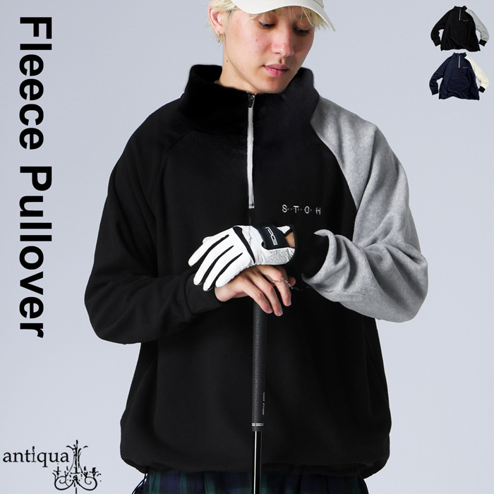 antiqua（アンティカ） ANTIQUA GOLF×STCH メンズ フリーストップス