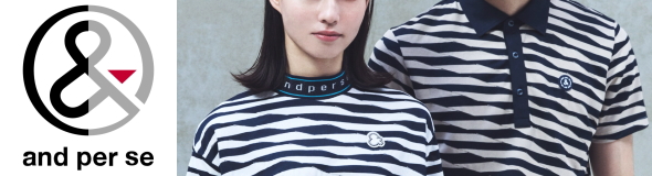 20％OFFセール！ アンパスィ and per se ゴルフ 2025秋冬新作 メンズ