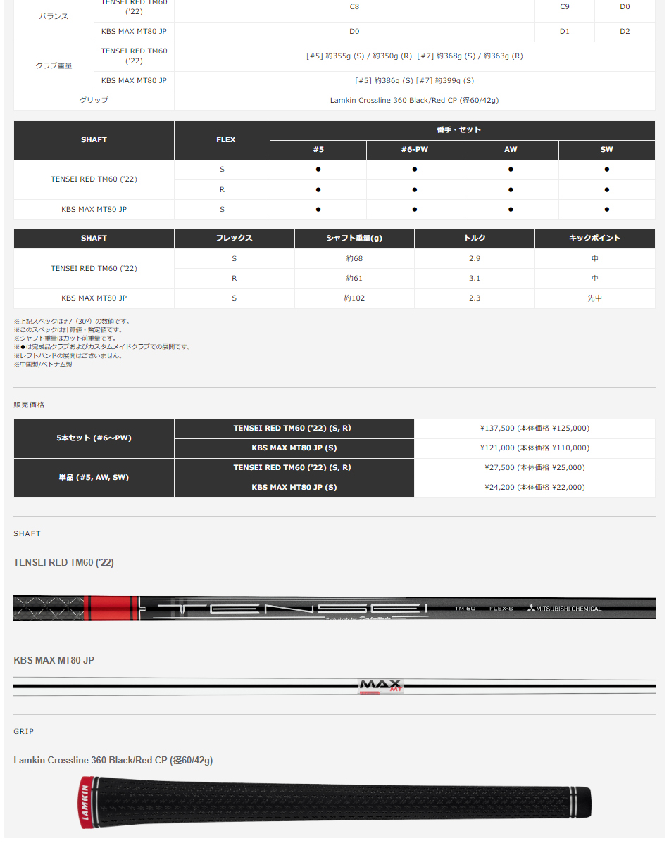TaylorMade（テーラーメイド） 日本正規品 ステルス HD アイアンセット