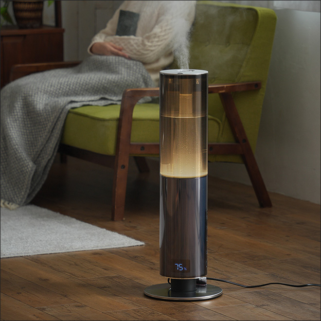 DOSHISHA（ドウシシャ） クレベリンLED搭載 ハイブリッド式加湿器