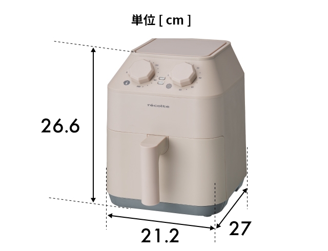 recolte（レコルト） 特典専用レシピ付き [ レコルト エアーオーブン