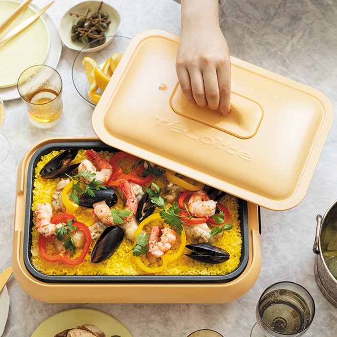 recolte（レコルト） recolte 3大特典 ホットプレート+オプション3点