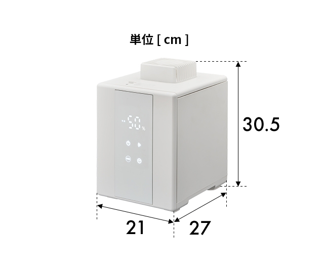 DOSHISHA（ドウシシャ） 加湿器 スチーム式 湿度センサー付き スチーム