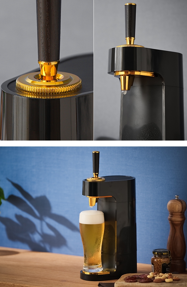 グリーンハウス 選べる豪華特典 ビールサーバー 家庭用 超音波式