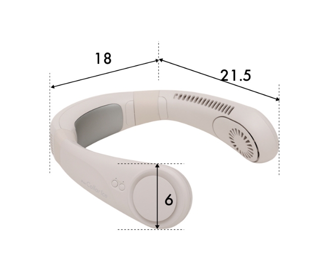 ELAiCE（エレス） ネックファン 冷却プレート アイファンカラーアイス