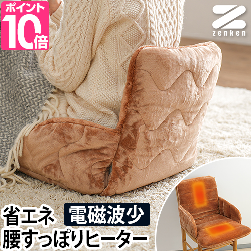 ゼンケン ホットマット 腰すっぽりヒーター 低電力タイプ ZR-05SH