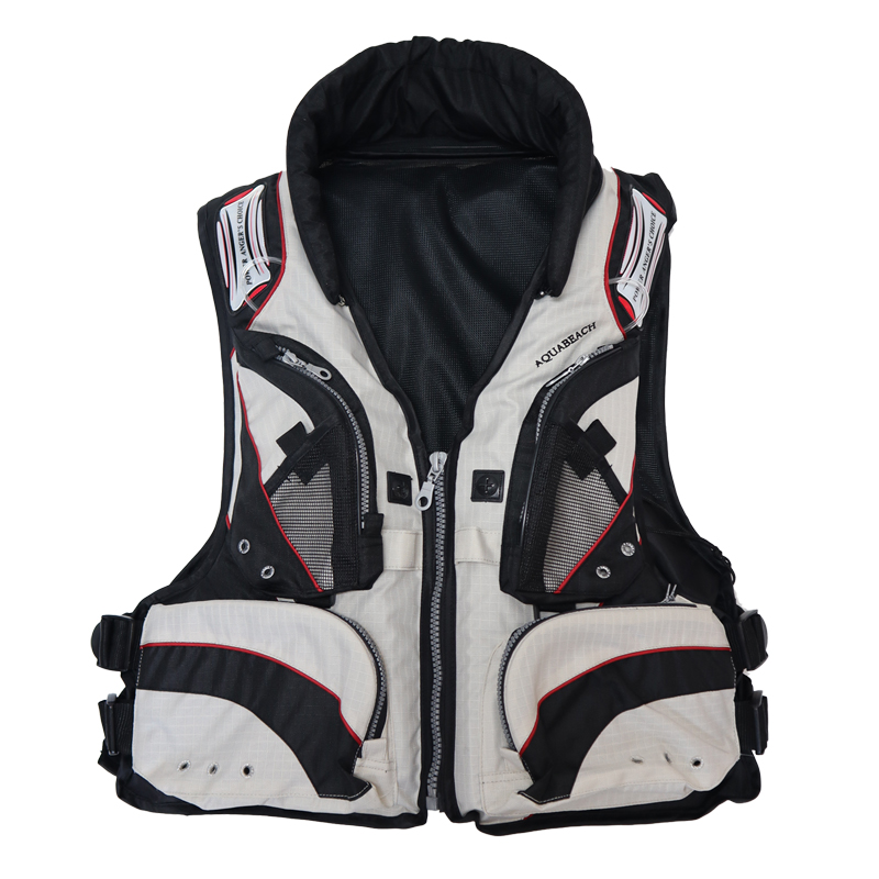 FINE JAPAN ライフジャケット フローティングベスト 釣り用 枕付き