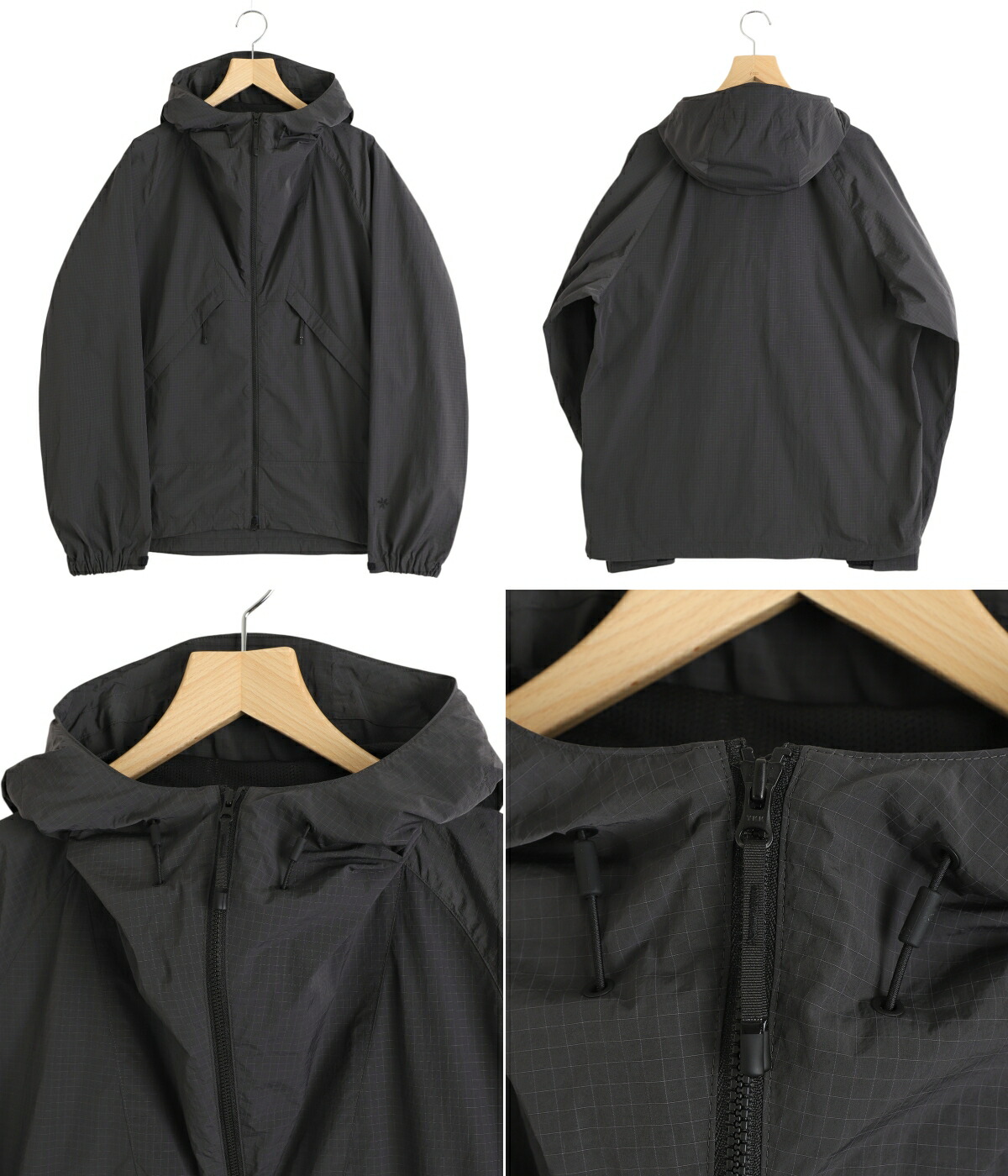 GOLDWIN（ゴールドウイン） ： 別注 Dope Dyed Rip-stop Hooded Jacket