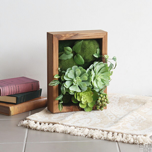 光触媒 観葉植物 リアル ミニ 壁掛け 壁 開店祝い サロン 人工観葉植物