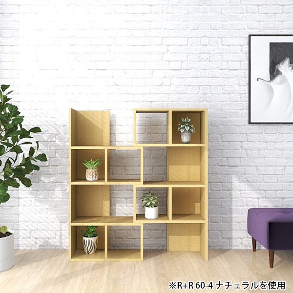 arne（アーネ） オープンラック 2段 黒 ディスプレイラック 完成品