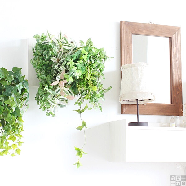 光触媒 観葉植物 壁掛け リアル フェイクグリーン 壁 人工観葉植物