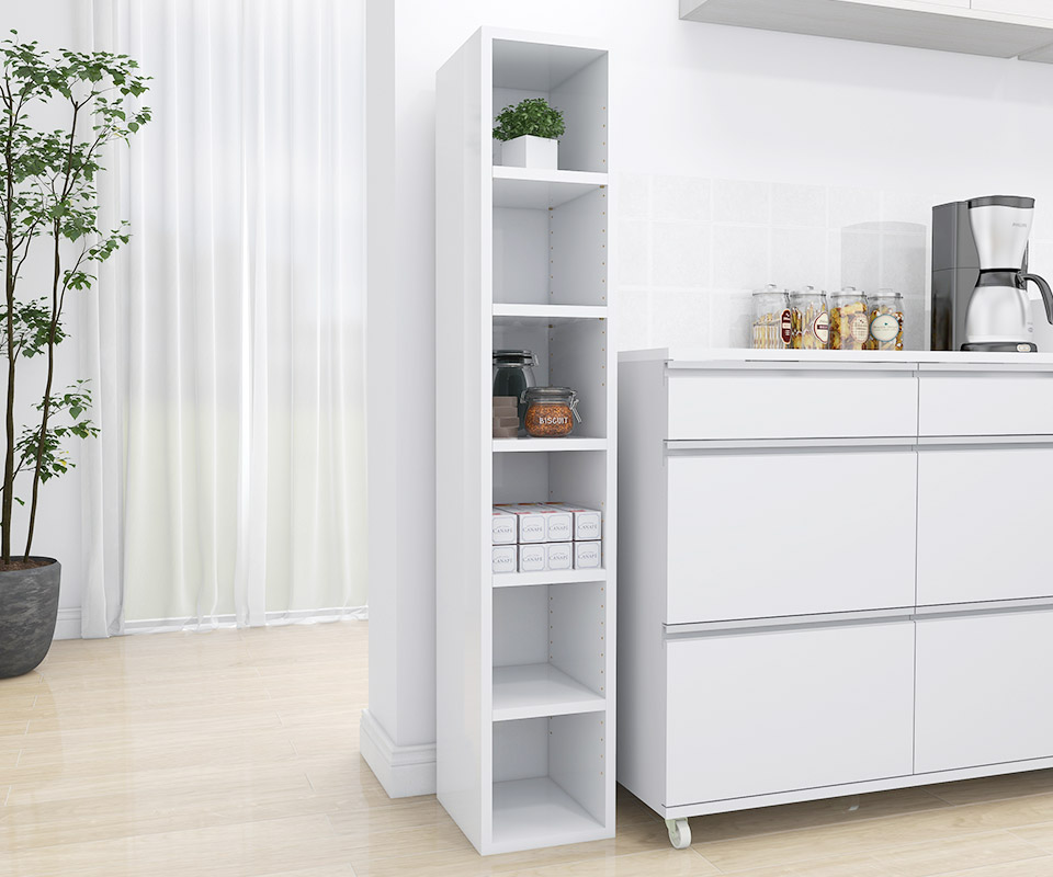 arne（アーネ） 本棚 ラック ディスプレイラック スリム 棚 オープン