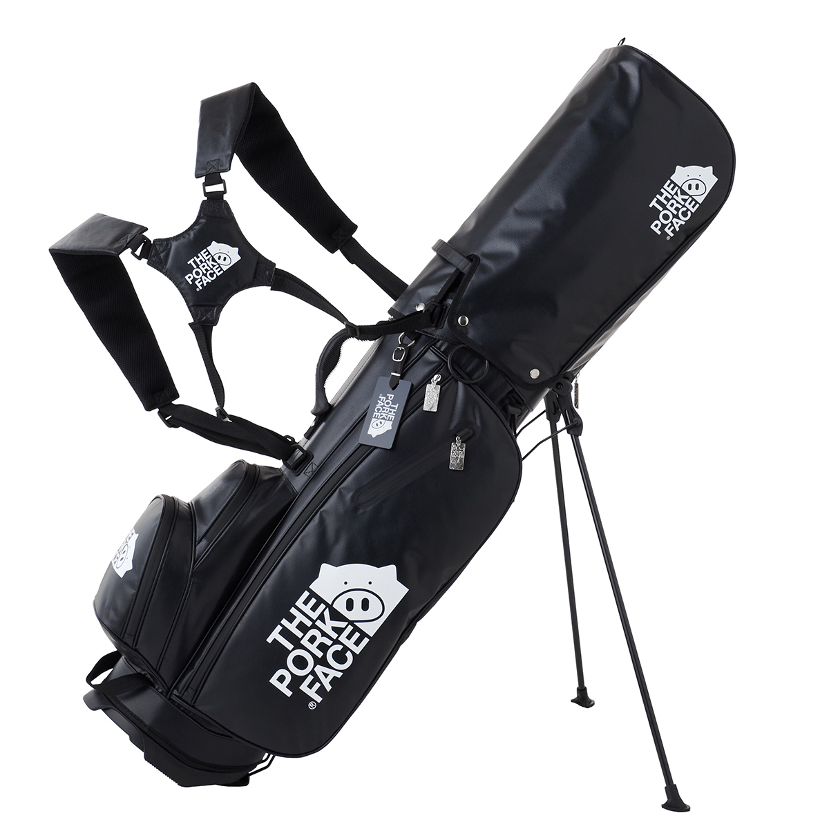ポークフェイス THE PORK FACE ゴルフ キャディバッグ スタンド